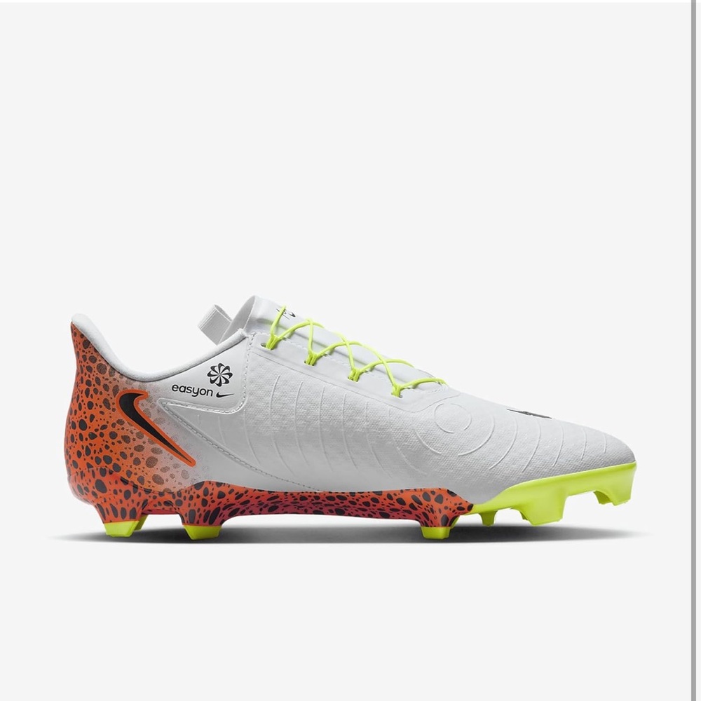 Size 10 NIKE Phantom GX 2 Academy EasyOn Electric MG Low-Top Soccer Cleats